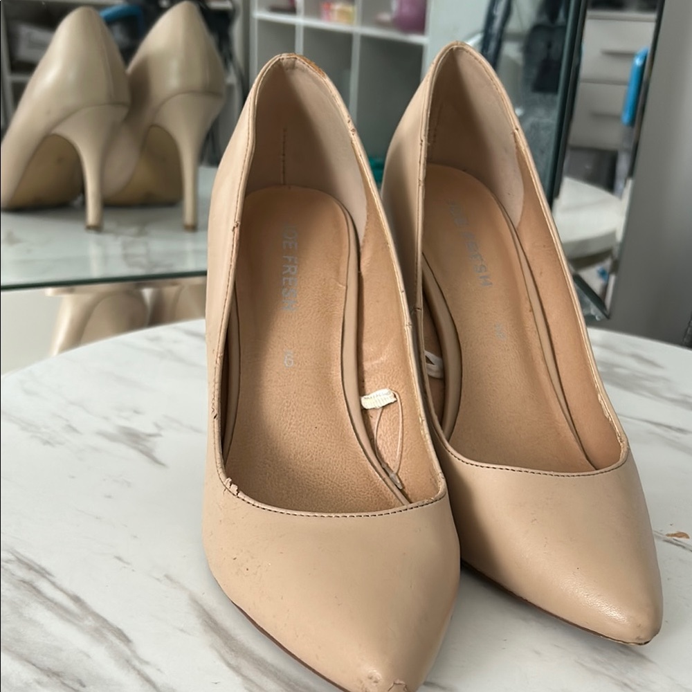 Elegant Beige Heels